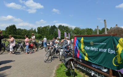 Voor welk goed doel fiets jij mee met Epe voor Epe?